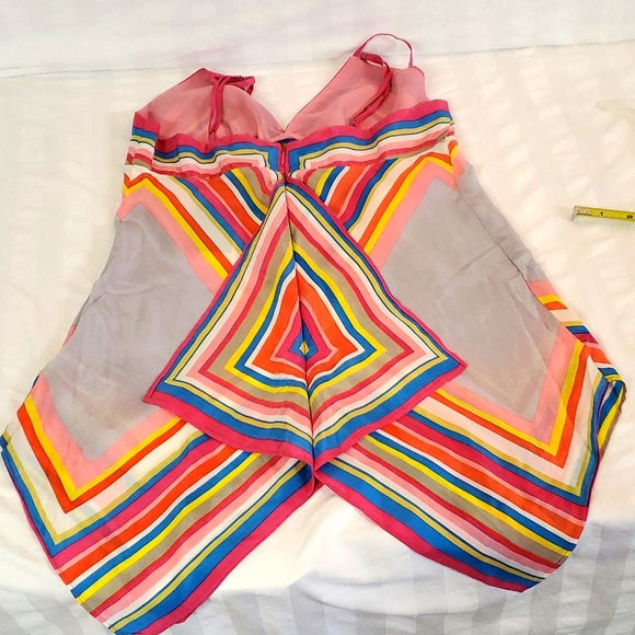 Size:4 Forever 21 Spaghetti Woven Top - Picture 3 of 6